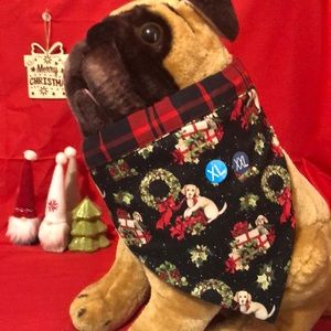 Homemade pet bandanna